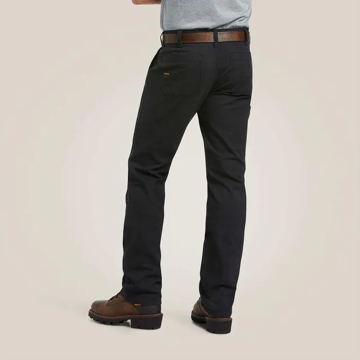 Men Pants and Shorts Ariat Rebar M7 Slim DuraStretch Made Tough Double Front Straight Pant Black Men Pants and Shorts Ariat Rebar M7 Slim DuraStretch Made Tough Double Front Straight Pant Black