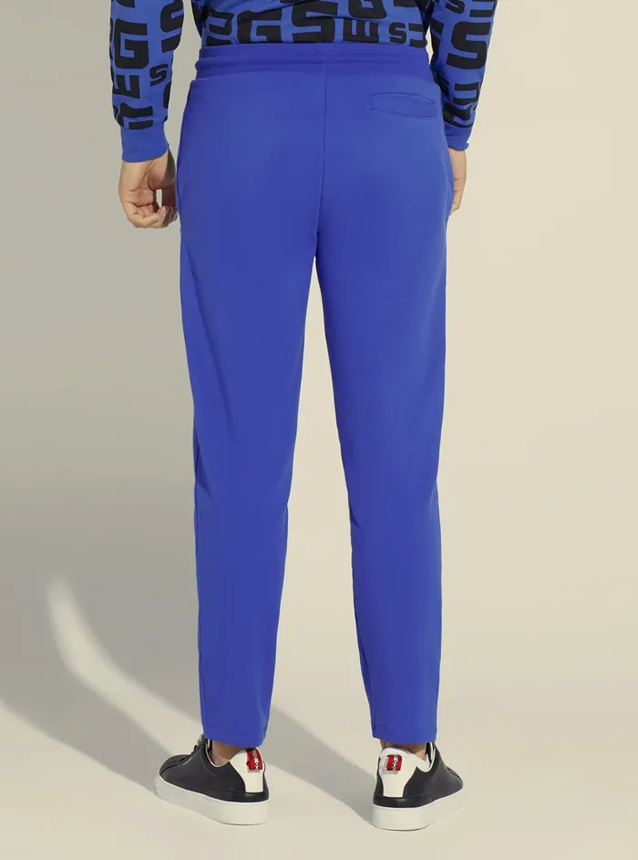 Men Pants and Shorts GUESS Eco Blue Galen Active Trackpants Men Pants and Shorts GUESS Eco Blue Galen Active Trackpants