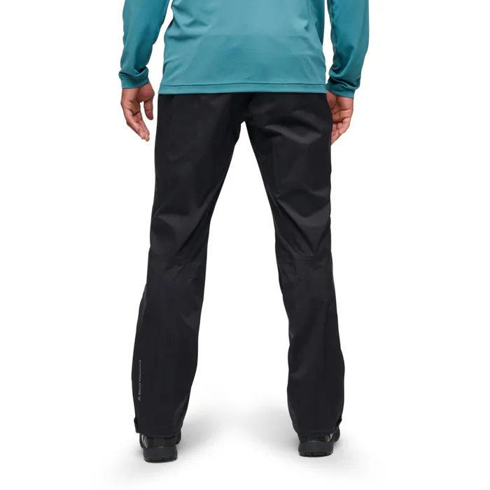 Men Pants Black Diamond Fineline Stretch Full Zip Pants