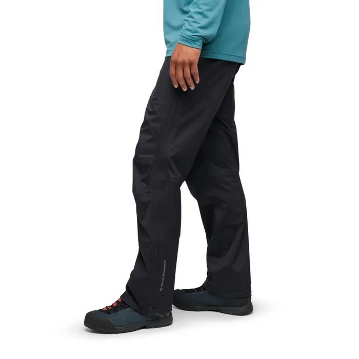 Men Pants Black Diamond Fineline Stretch Full Zip Pants