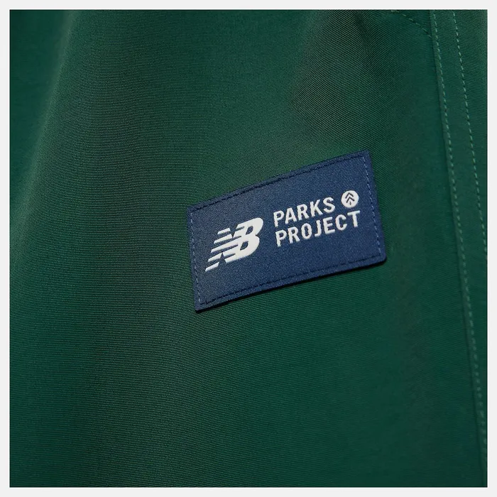 Men Parks Project X New Balance Woven Pant Nightwatch Green New Balance Pants Men Parks Project X New Balance Woven Pant Nightwatch Green New Balance Pants