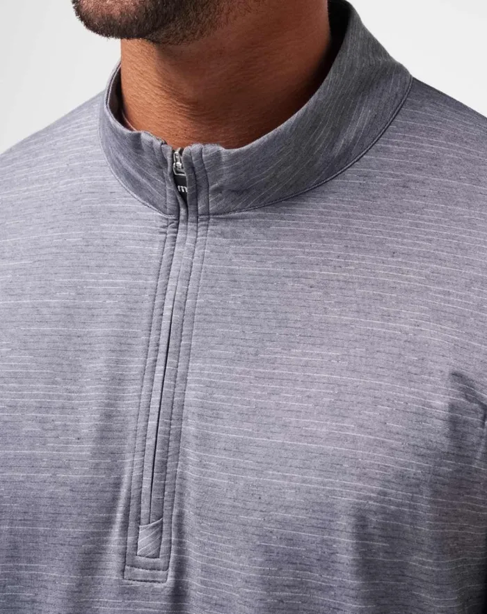 Men Quarter Zips TravisMathew THE HEATER QUARTER ZIP Sleetquiet Shade