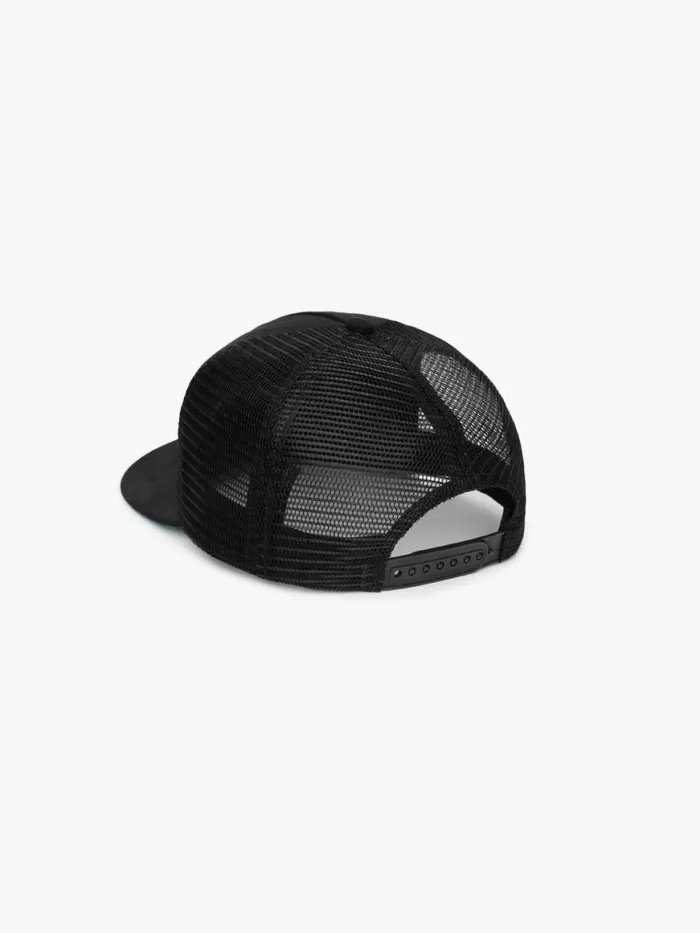 Men Rhude Hats MONTBLANC TRUCKER HAT Blackolive