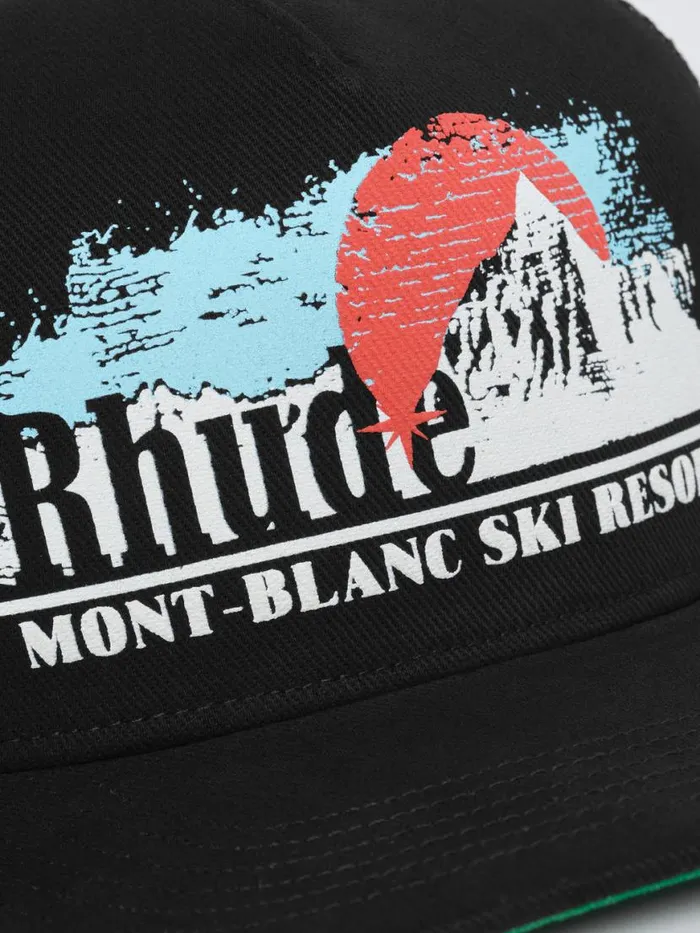 Men Rhude Hats MONTBLANC TRUCKER HAT Blackolive