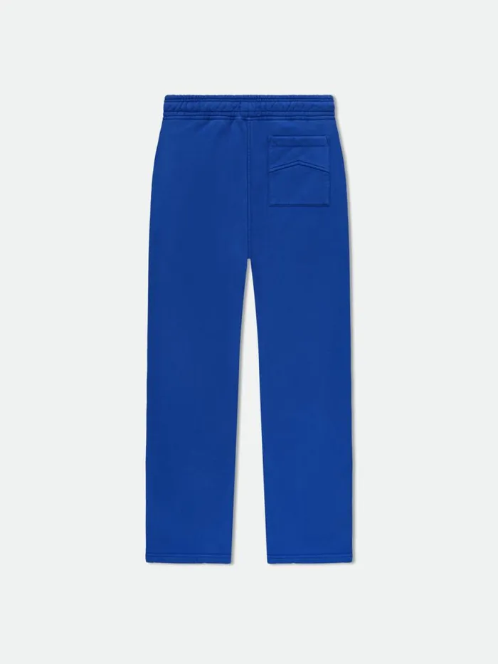 Men Rhude Pants CLASSIC SWEATPANT Vtg Cobalt Blue Men Rhude Pants CLASSIC SWEATPANT Vtg Cobalt Blue