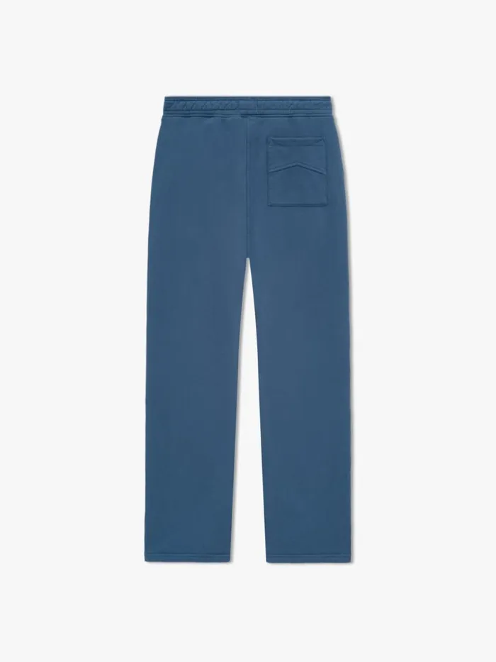 Men Rhude Pants CLASSIC SWEATPANT Vtg Midnight Blue