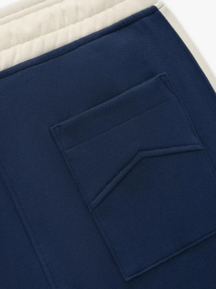 Men Rhude Pants EAST HAMPTON SWEATPANT Midnight Bluecream