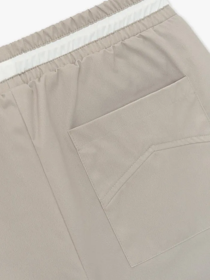 Men Rhude Shorts BASKETBALL SWIM TRUNKS Elephantblackwhite Men Rhude Shorts BASKETBALL SWIM TRUNKS Elephantblackwhite