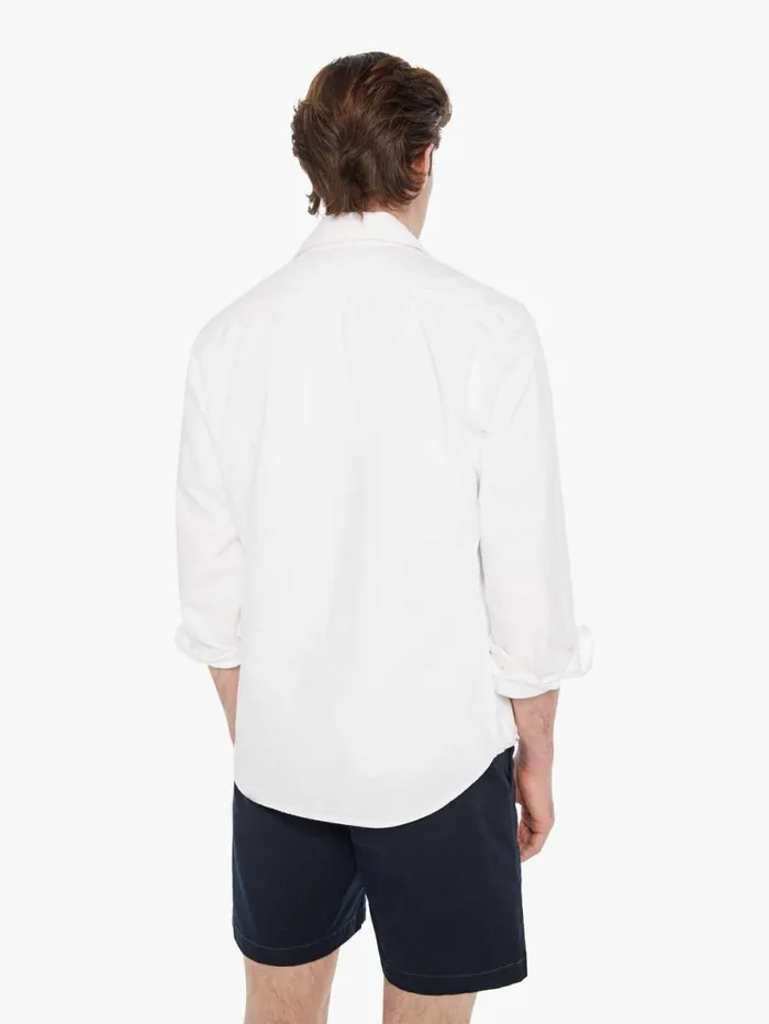 Men Shirts Mother Denim Back At The Office White