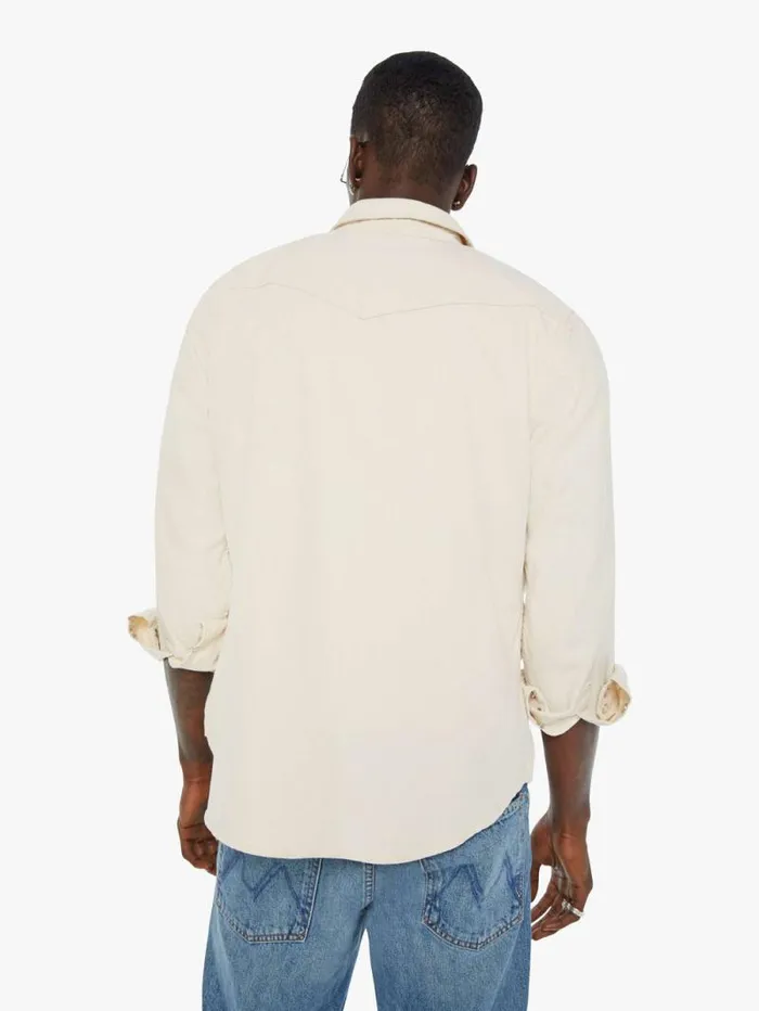 Men Shirts Mother Denim The City Slicker White natural