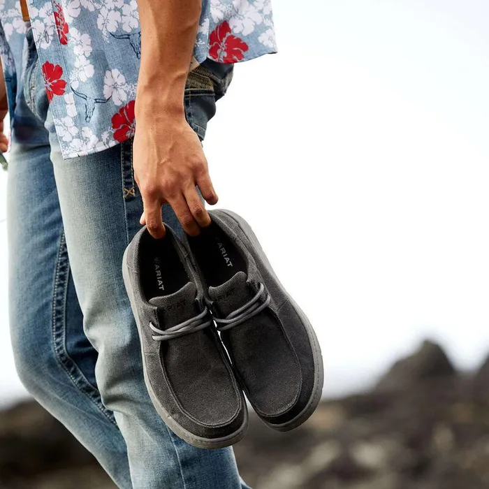 Men Shoes and Sneakers Ariat Hilo Charcoal Men Shoes and Sneakers Ariat Hilo Charcoal