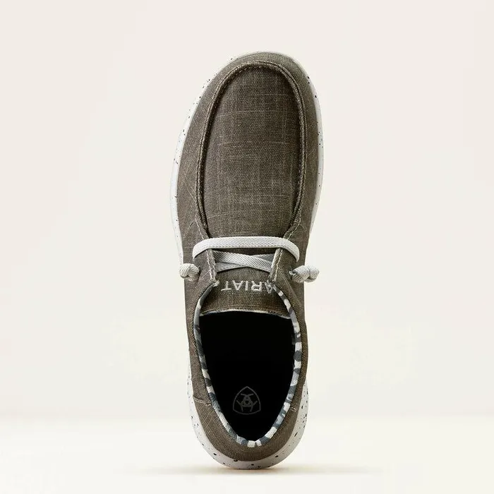 Men Shoes and Sneakers Ariat Hilo Shoe Grey Noirshattered Charcoal