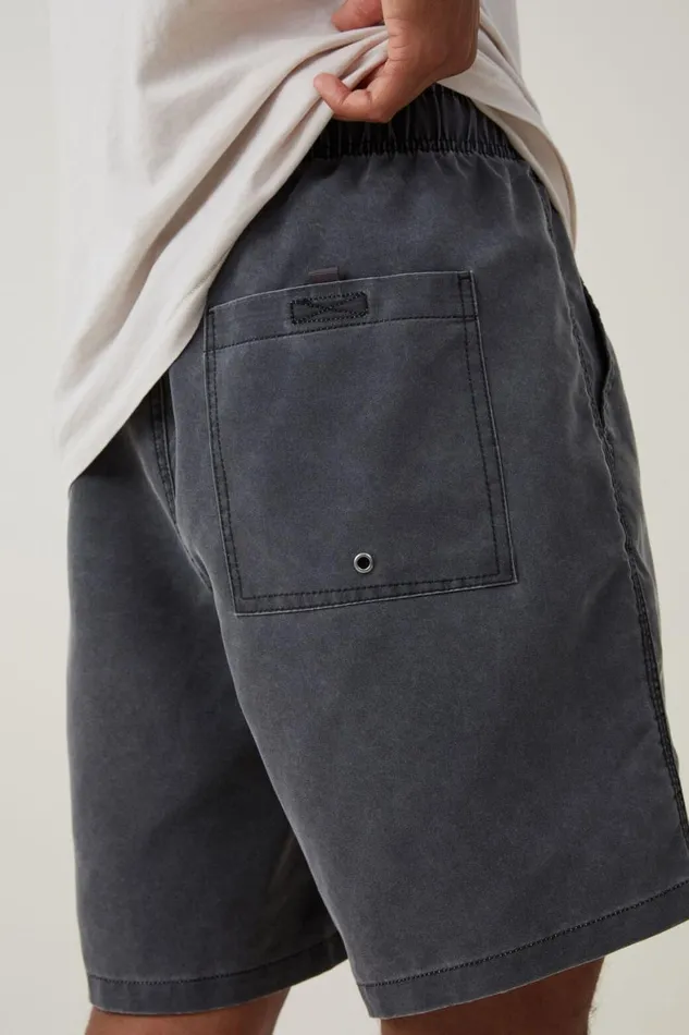 Men Shorts Cotton On Kahuna Short Vintage Black