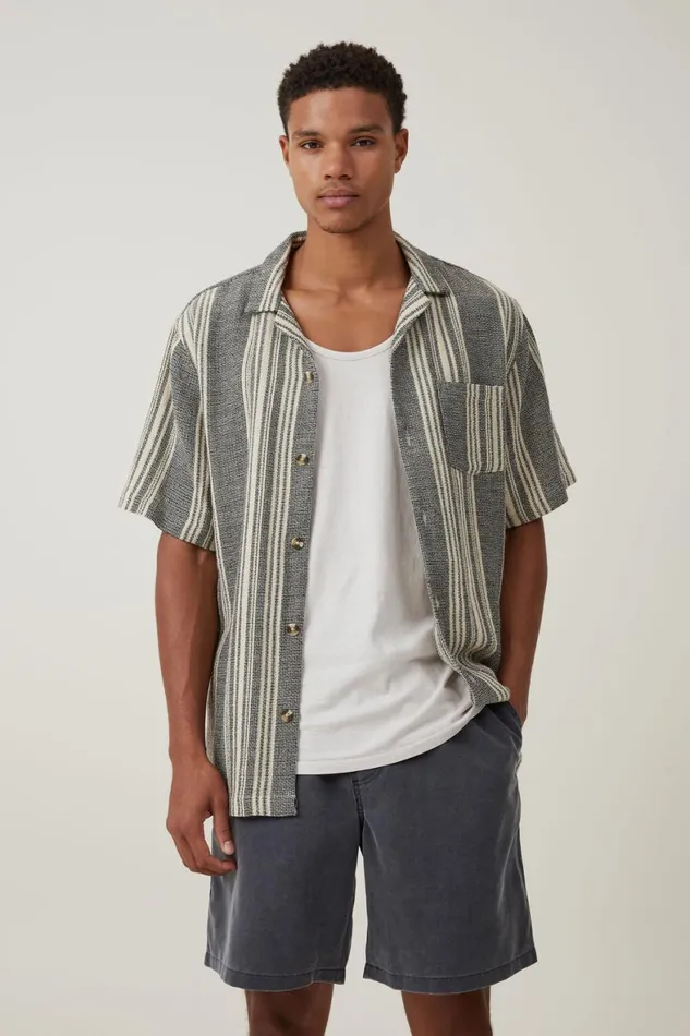 Men Shorts Cotton On Kahuna Short Vintage Black