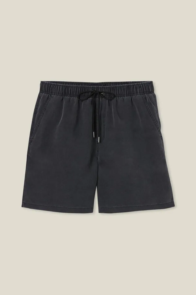 Men Shorts Cotton On Kahuna Short Vintage Black