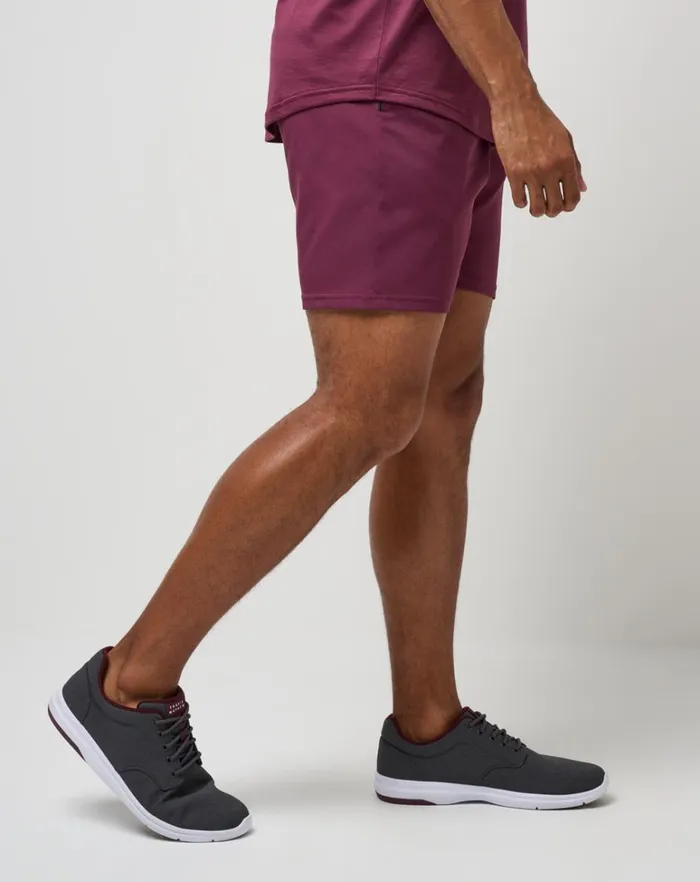 Men Shorts TravisMathew SPORT MODE SHORT 8IN Mauve Wine