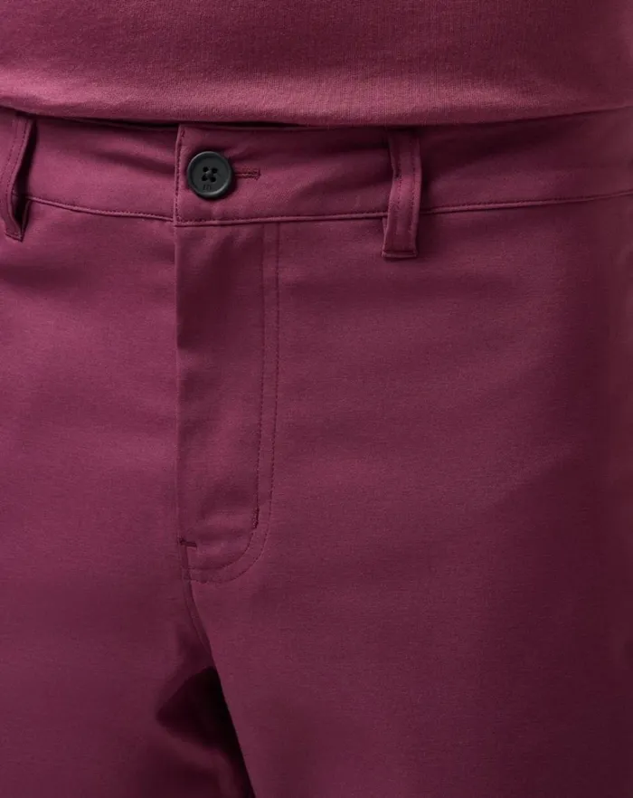 Men Shorts TravisMathew SPORT MODE SHORT 8IN Mauve Wine