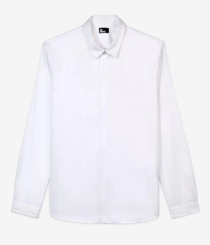 Men Smart Twill White Shirt THE KOOPLES Shirts