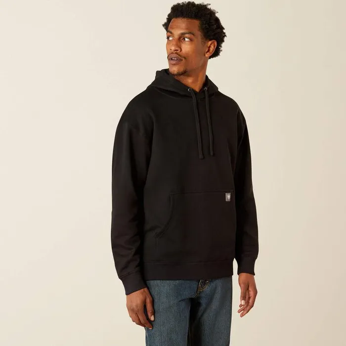 Men Sweatshirts and Hoodies Ariat Rebar Workman Hardhead Hoodie Black