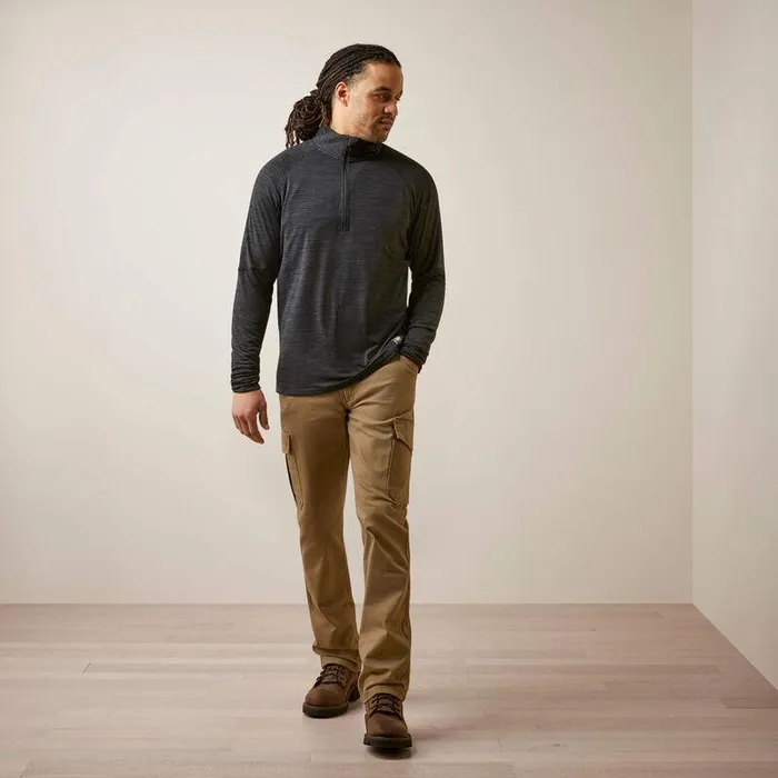 Men TShirts and Polos Ariat Rebar Gridwork Baselayer 14 Zip TShirt Black Men TShirts and Polos Ariat Rebar Gridwork Baselayer 14 Zip TShirt Black