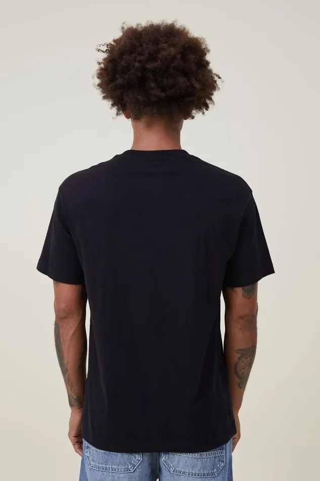 Men Tees and Tanks Cotton On Organic Loose Fit TShirt Black