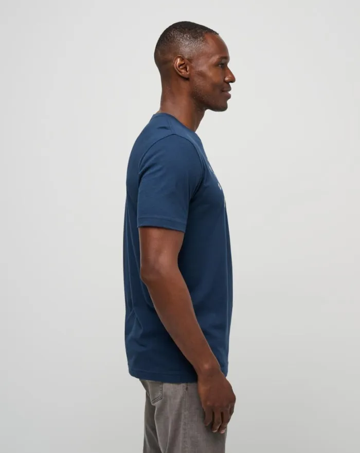 Men Tees TravisMathew CANDY CANE TEE Total Eclipse Men Tees TravisMathew CANDY CANE TEE Total Eclipse