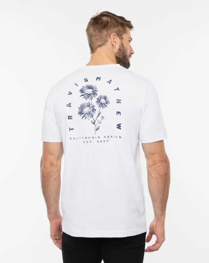 Men Tees TravisMathew LOYALTY PROGRAM TEE White