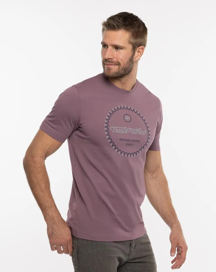 Men Tees TravisMathew STINGRAY SWIM TEE Flint