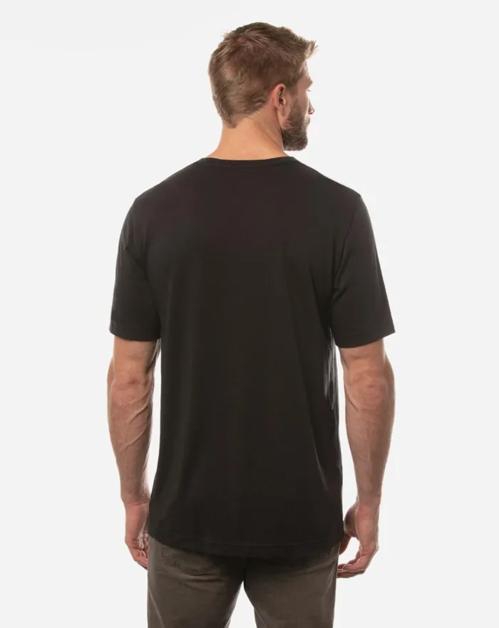 Men Tees TravisMathew THE LAKES 20 TEE Black