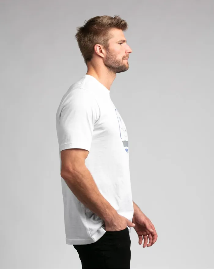 Men Tees TravisMathew TWIN CITIES TEE White
