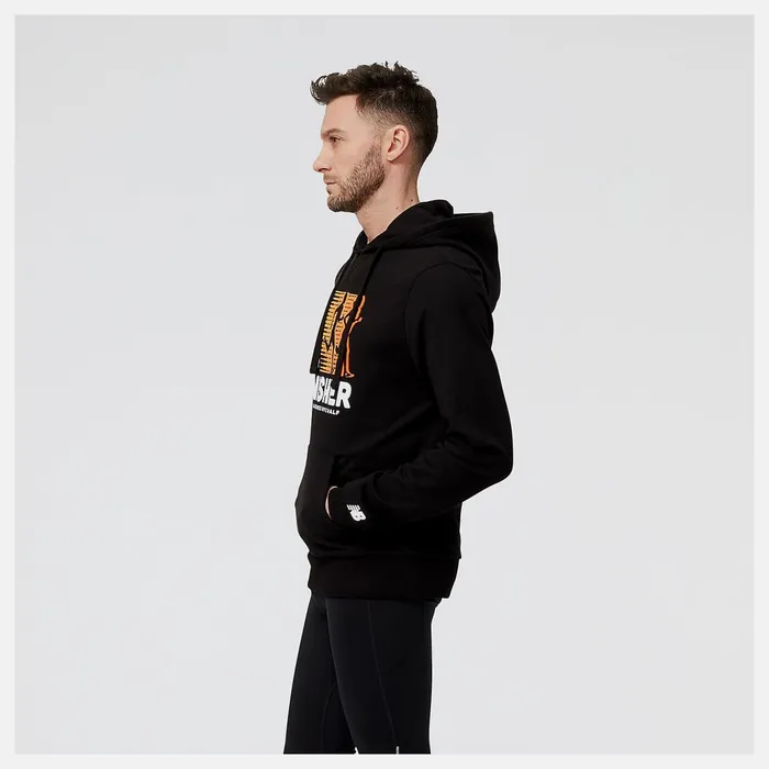 Men United Airlines NYC Half Finisher Graphic Hoodie Black New Balance Hoodies and Sweatshirts Men United Airlines NYC Half Finisher Graphic Hoodie Black New Balance Hoodies and Sweatshirts