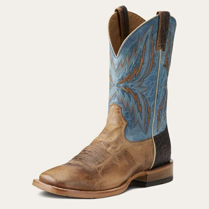 Men Western Boots Ariat Arena Rebound Western Boot Dusted Wheat