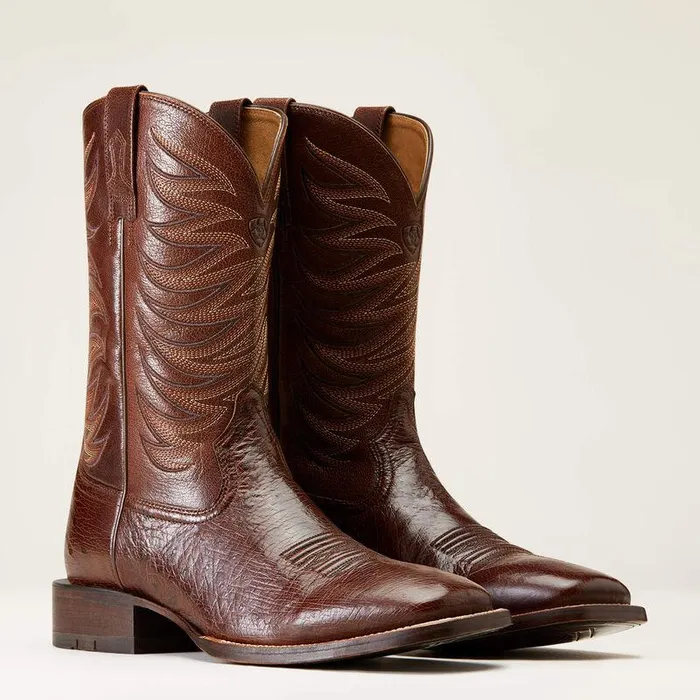 Men Western Boots Ariat Badlands Cowboy Boot Dark Tabac Smooth Quill Ostric Men Western Boots Ariat Badlands Cowboy Boot Dark Tabac Smooth Quill Ostric
