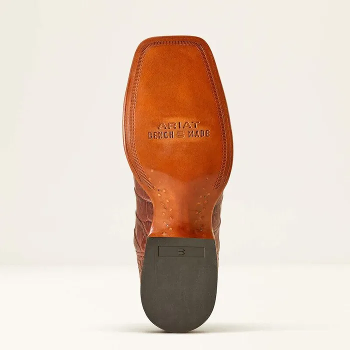 Men Western Boots Ariat Bench Made Bassett Western Boot Whiskey Nile Crocforest Green Men Western Boots Ariat Bench Made Bassett Western Boot Whiskey Nile Crocforest Green