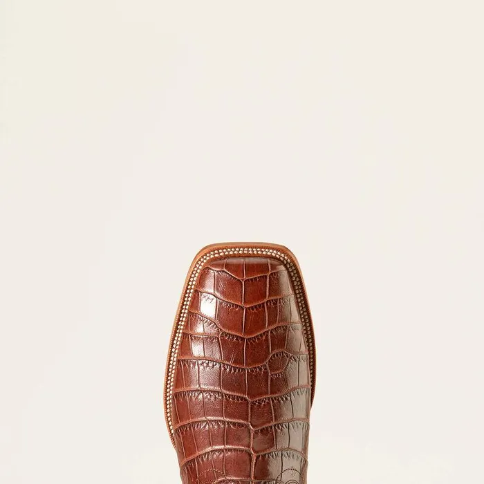 Men Western Boots Ariat Bench Made Bassett Western Boot Whiskey Nile Crocforest Green Men Western Boots Ariat Bench Made Bassett Western Boot Whiskey Nile Crocforest Green