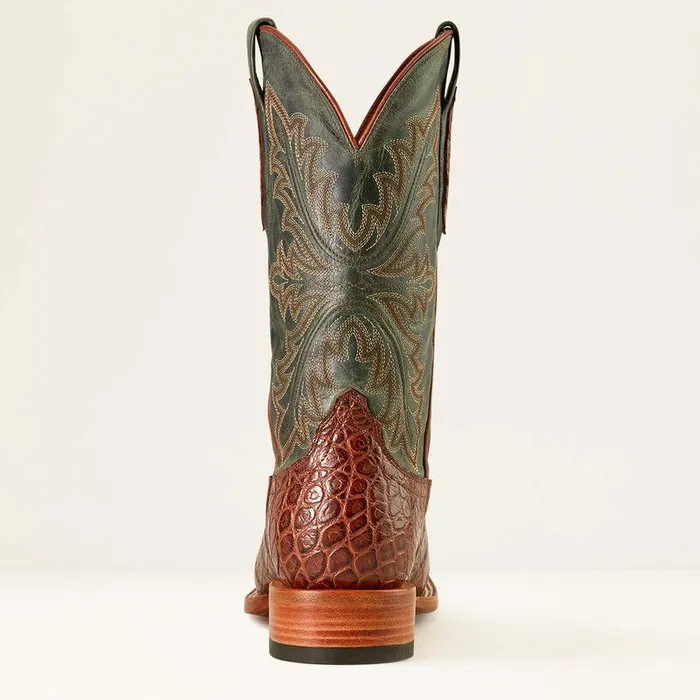 Men Western Boots Ariat Bench Made Bassett Western Boot Whiskey Nile Crocforest Green Men Western Boots Ariat Bench Made Bassett Western Boot Whiskey Nile Crocforest Green