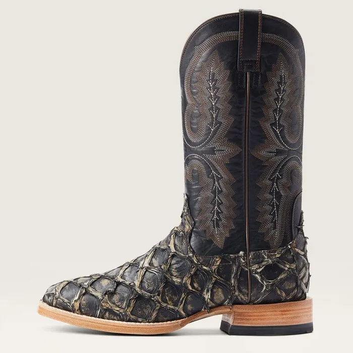 Men Western Boots Ariat Deep Water Western Boot Distressed Black Piraruci Men Western Boots Ariat Deep Water Western Boot Distressed Black Piraruci