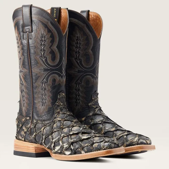 Men Western Boots Ariat Deep Water Western Boot Distressed Black Piraruci Men Western Boots Ariat Deep Water Western Boot Distressed Black Piraruci