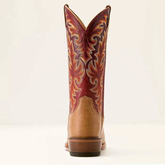 Men Western Boots Ariat Futurity Champ Cowboy Boot Flaxen Tantrue Red Men Western Boots Ariat Futurity Champ Cowboy Boot Flaxen Tantrue Red