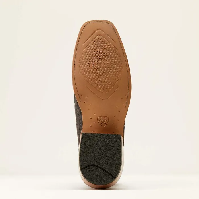 Men Western Boots Ariat Futurity Finalist Cowboy Boot Brushed Chocolate Caiman Bellyand Washed Gold Men Western Boots Ariat Futurity Finalist Cowboy Boot Brushed Chocolate Caiman Bellyand Washed Gold