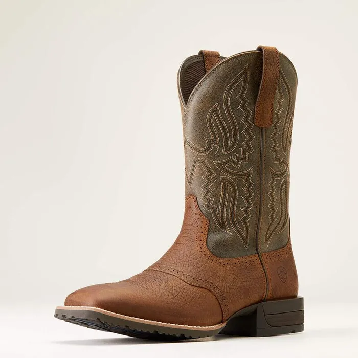 Men Western Boots Ariat Hybrid Ranchway Western Boot Earth