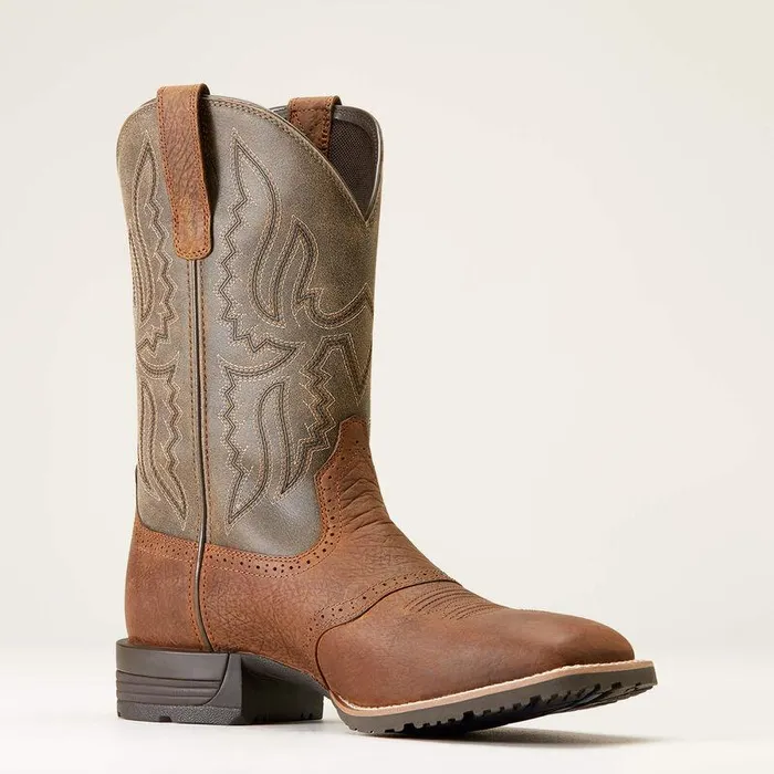 Men Western Boots Ariat Hybrid Ranchway Western Boot Earth Men Western Boots Ariat Hybrid Ranchway Western Boot Earth