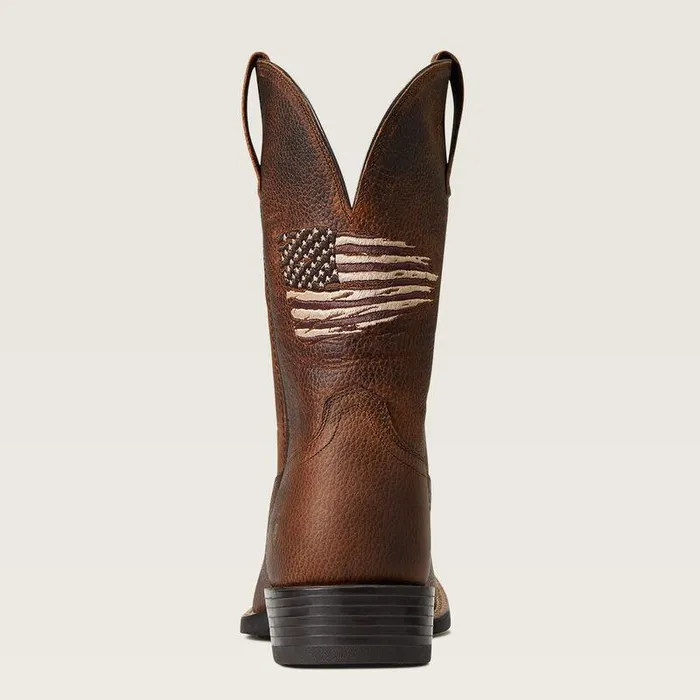 Men Western Boots Ariat Sport All Country Western Boot Cliff Brown