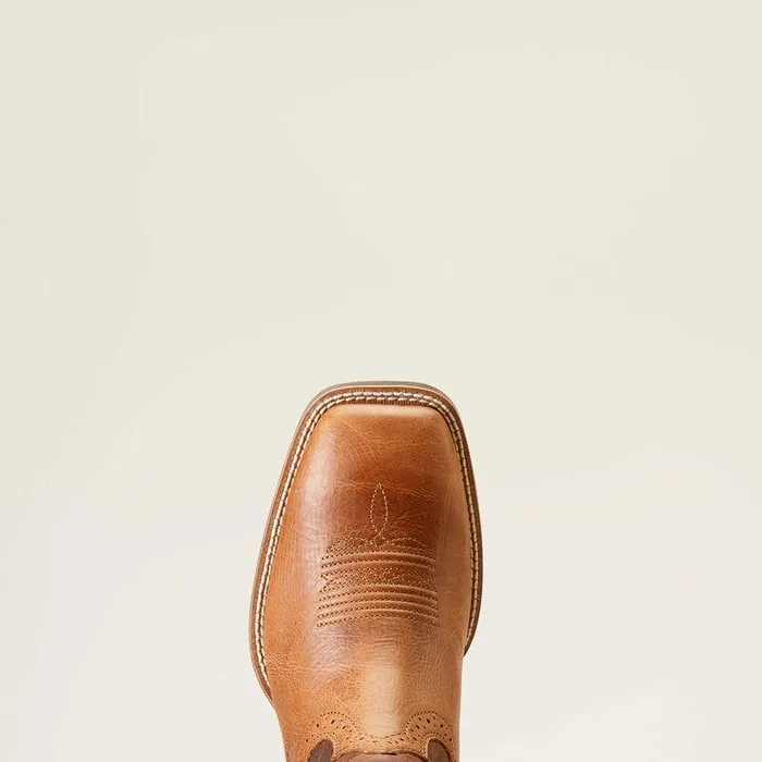 Men Western Boots Ariat Sport Cool VentTEK Cowboy Boot Dark Tantwo Tone Tan