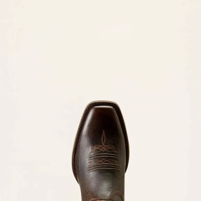 Men Western Boots Ariat Sport Herdsman Cowboy Boot Burnished Chocolate Men Western Boots Ariat Sport Herdsman Cowboy Boot Burnished Chocolate