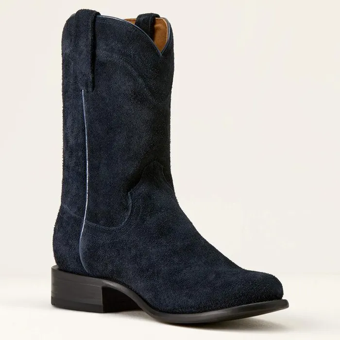 Men Western Boots Ariat Yellowstone Midnight Rancher Western Boot Oiled Navy Roughout Men Western Boots Ariat Yellowstone Midnight Rancher Western Boot Oiled Navy Roughout