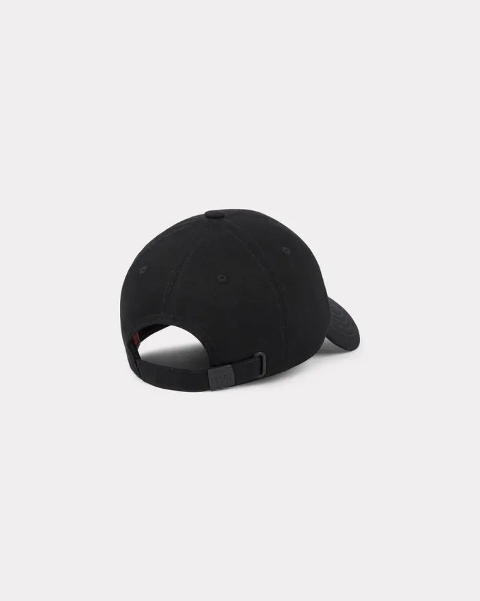 MenWomen 039KENZO Tag039 Cotton Cap Black Kenzo Caps And Hats