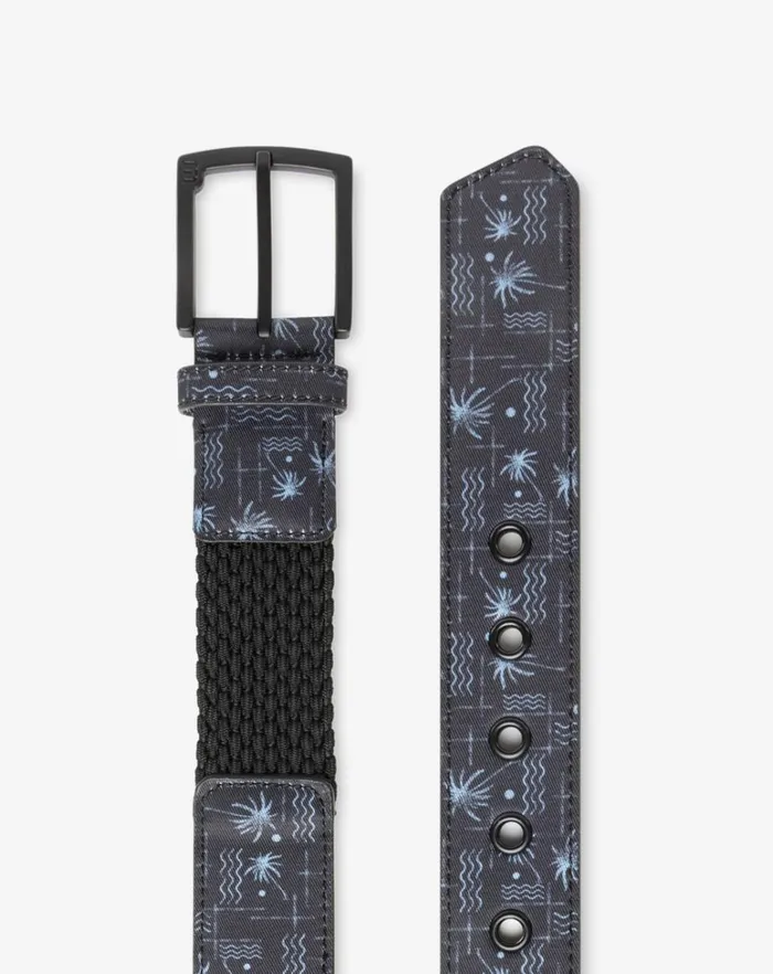 MenWomen Belts TravisMathew PALMWOOD CANVAS STRETCH BELT Black MenWomen Belts TravisMathew PALMWOOD CANVAS STRETCH BELT Black