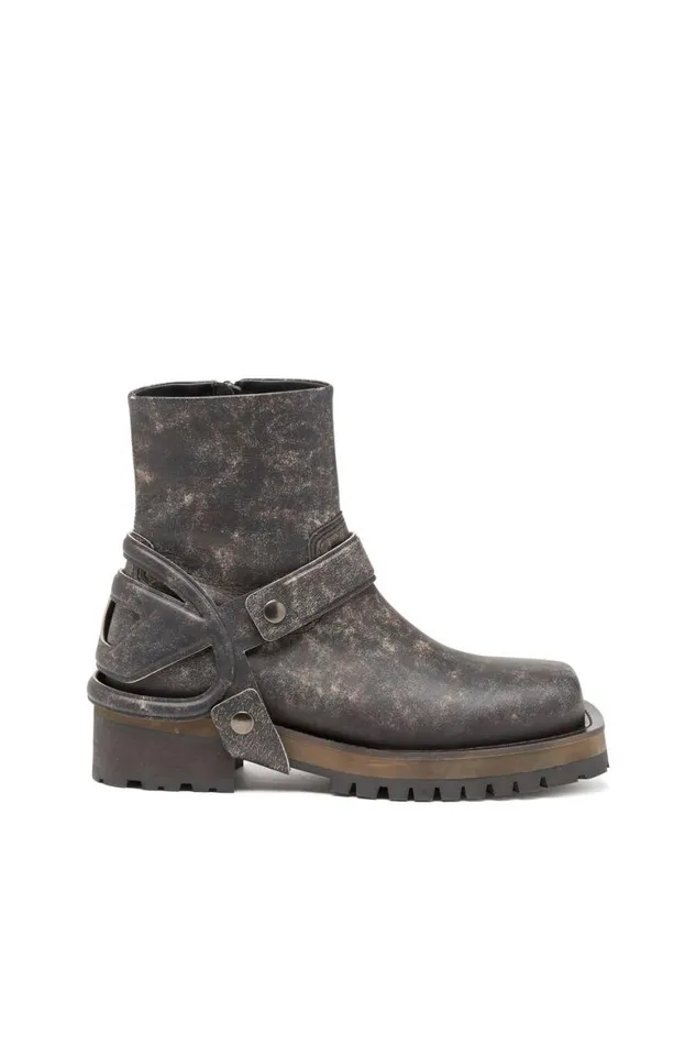 MenWomen Diesel Boots DTEXAN CH Dark Brown