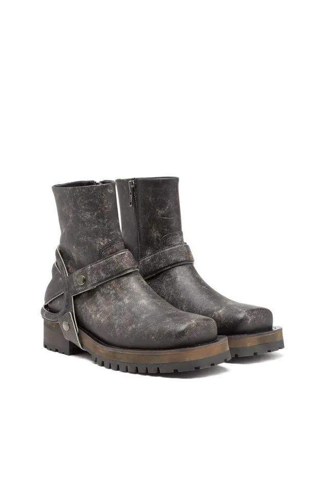 MenWomen Diesel Boots DTEXAN CH Dark Brown